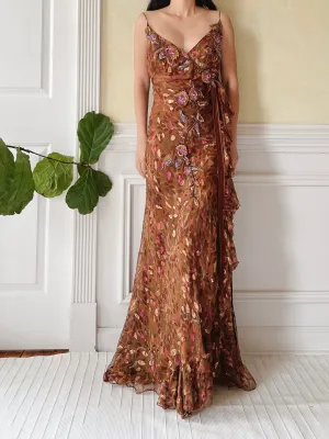 1990s Zuhair Murad Beaded Dress - S