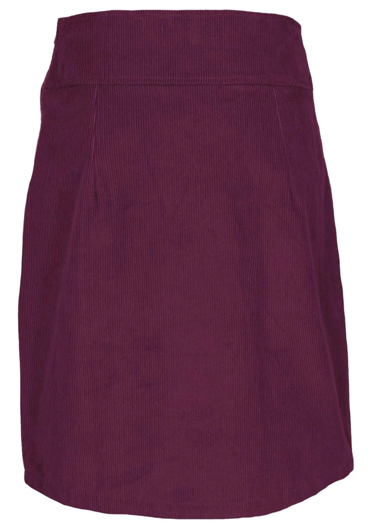 Aalia Corduroy Skirt Plum Caspia