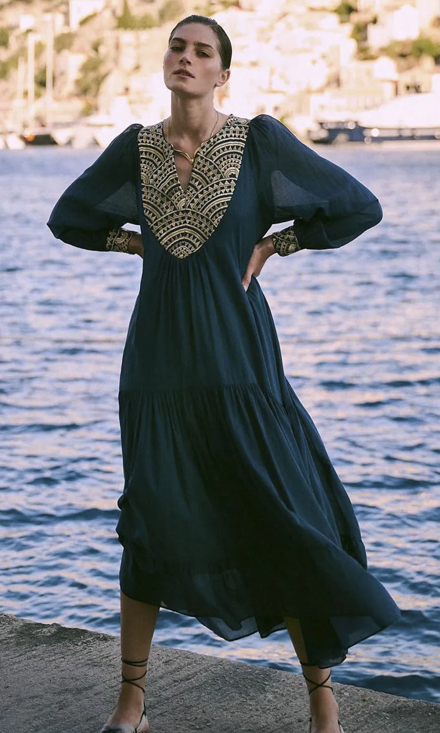 Archaic Kori Rhodes Dress - Blue