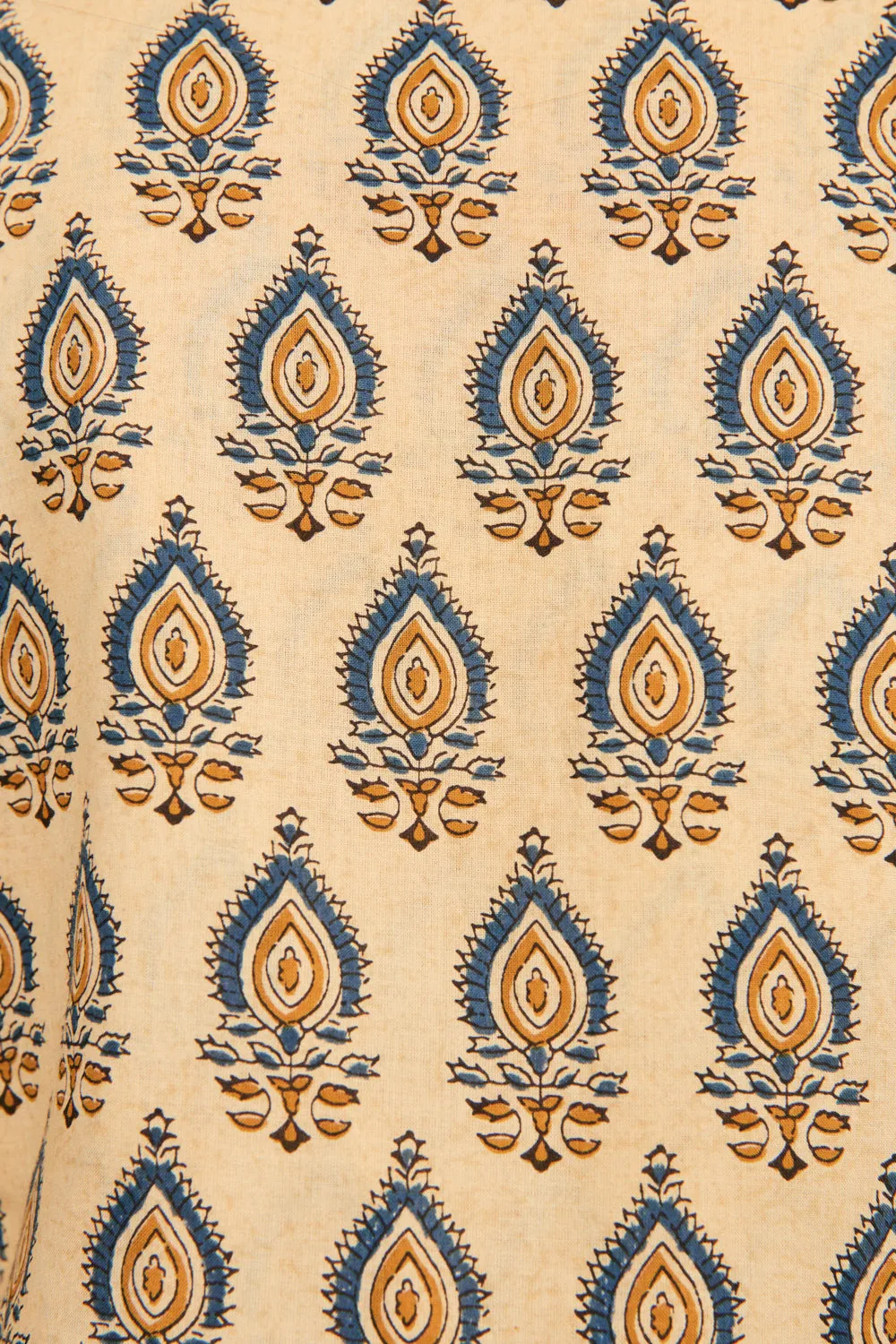 Cairo Midi Dress in Paisley Plumes
