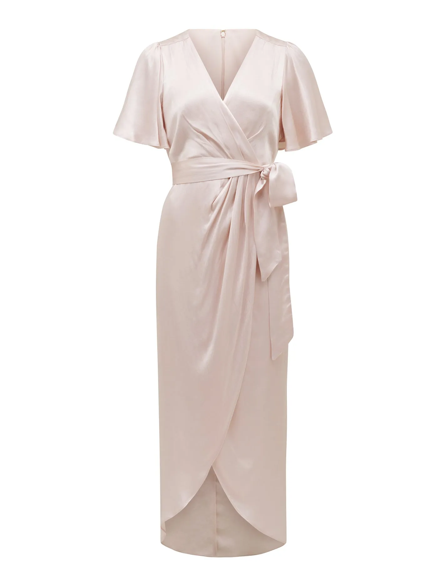 Carolina Satin Midi Dress