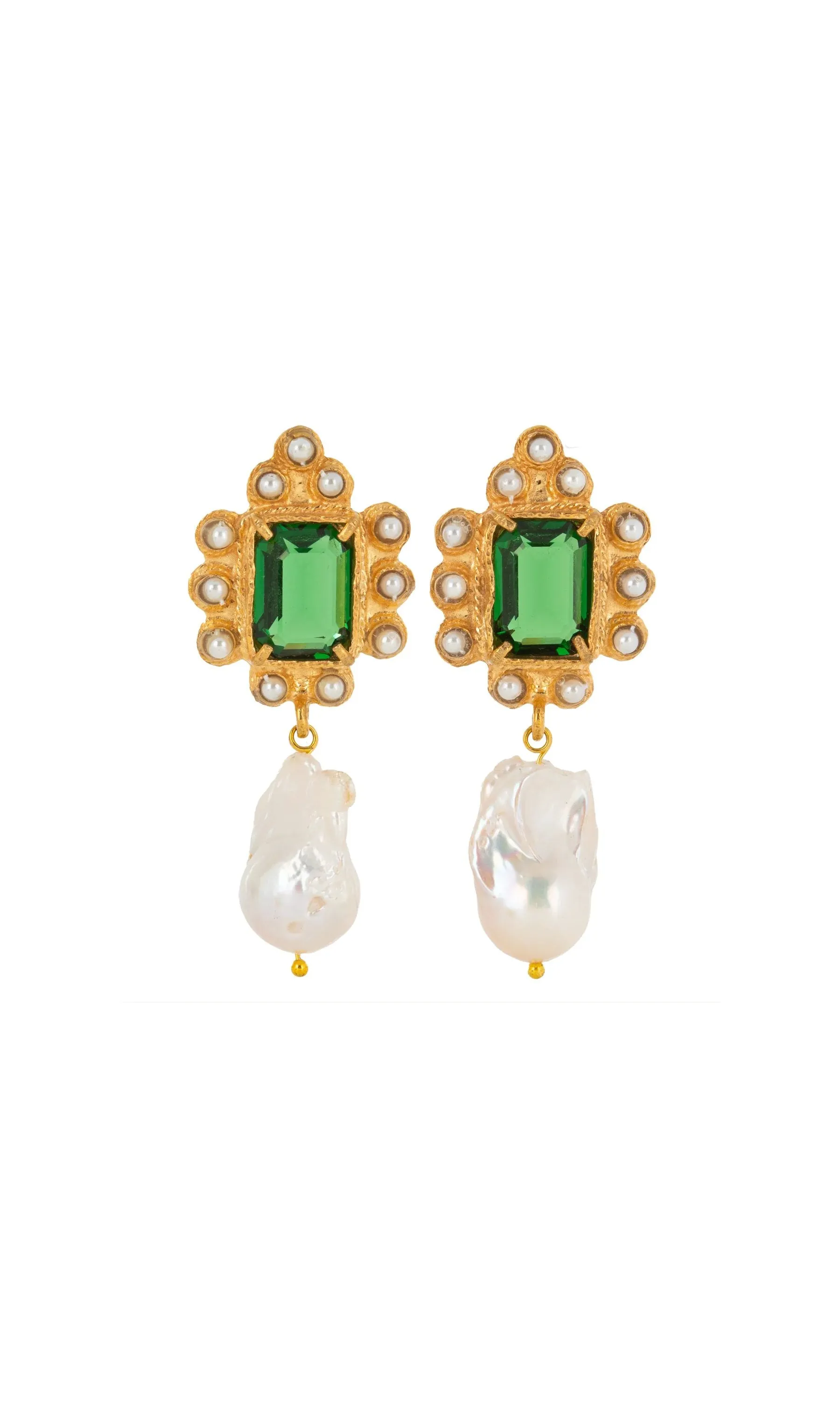Christie Nicolaides Amalita Earrings - Green