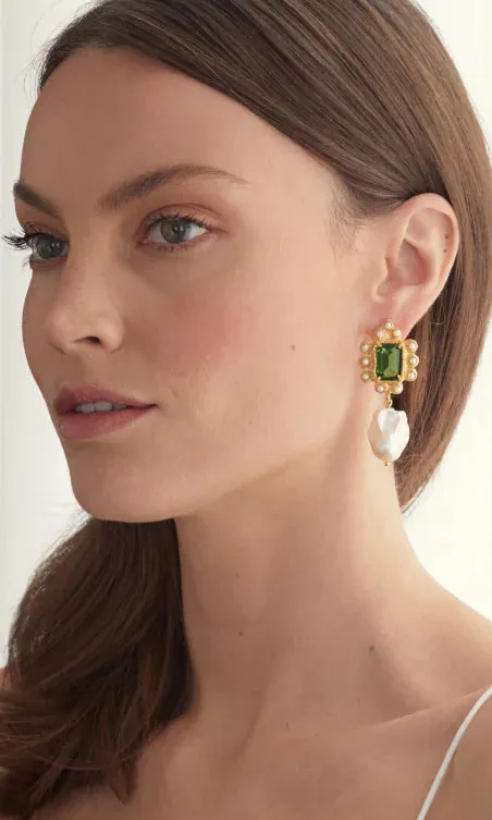 Christie Nicolaides Amalita Earrings - Green