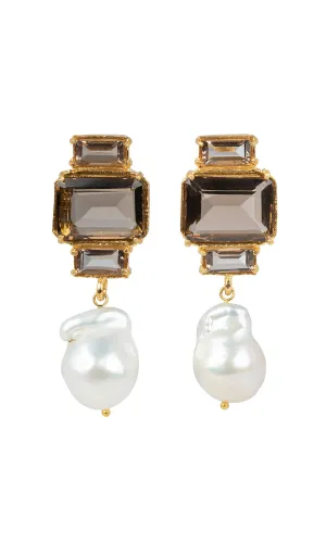 Christie Nicolaides Bambina Earrings - Chocolate