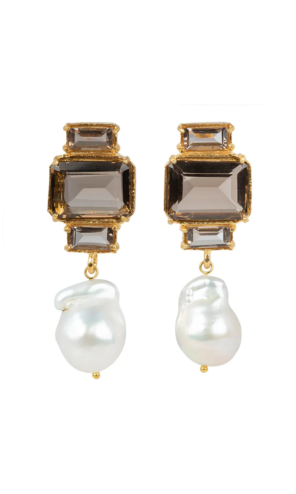 Christie Nicolaides Bambina Earrings - Chocolate