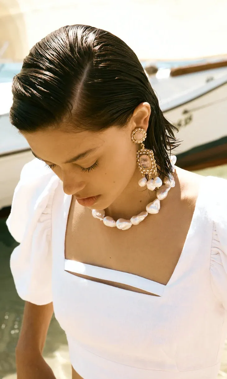 Christie Nicolaides Isabetta Pearl Necklace