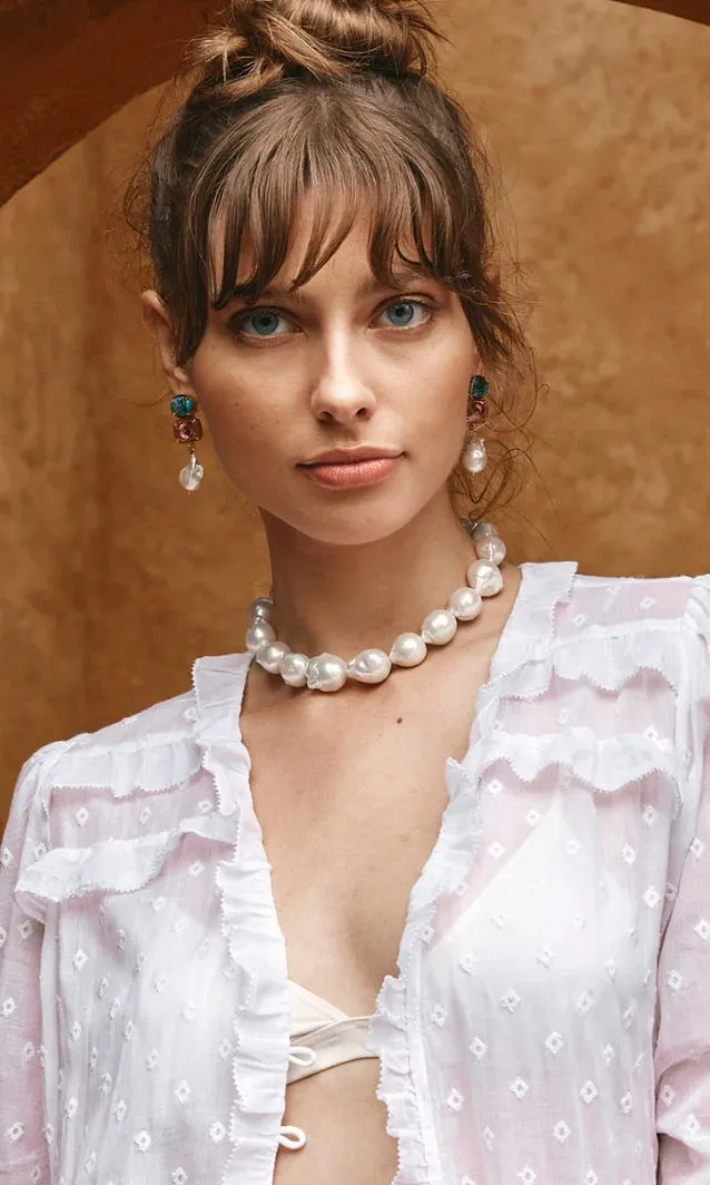 Christie Nicolaides Isabetta Pearl Necklace
