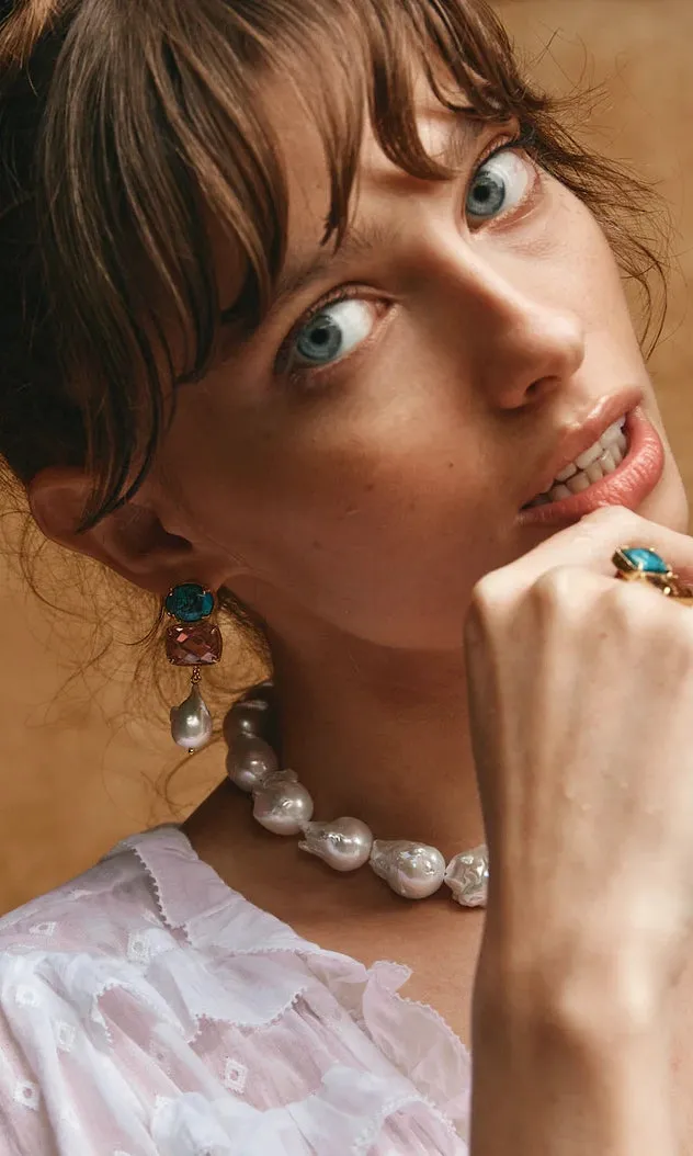 Christie Nicolaides Isabetta Pearl Necklace