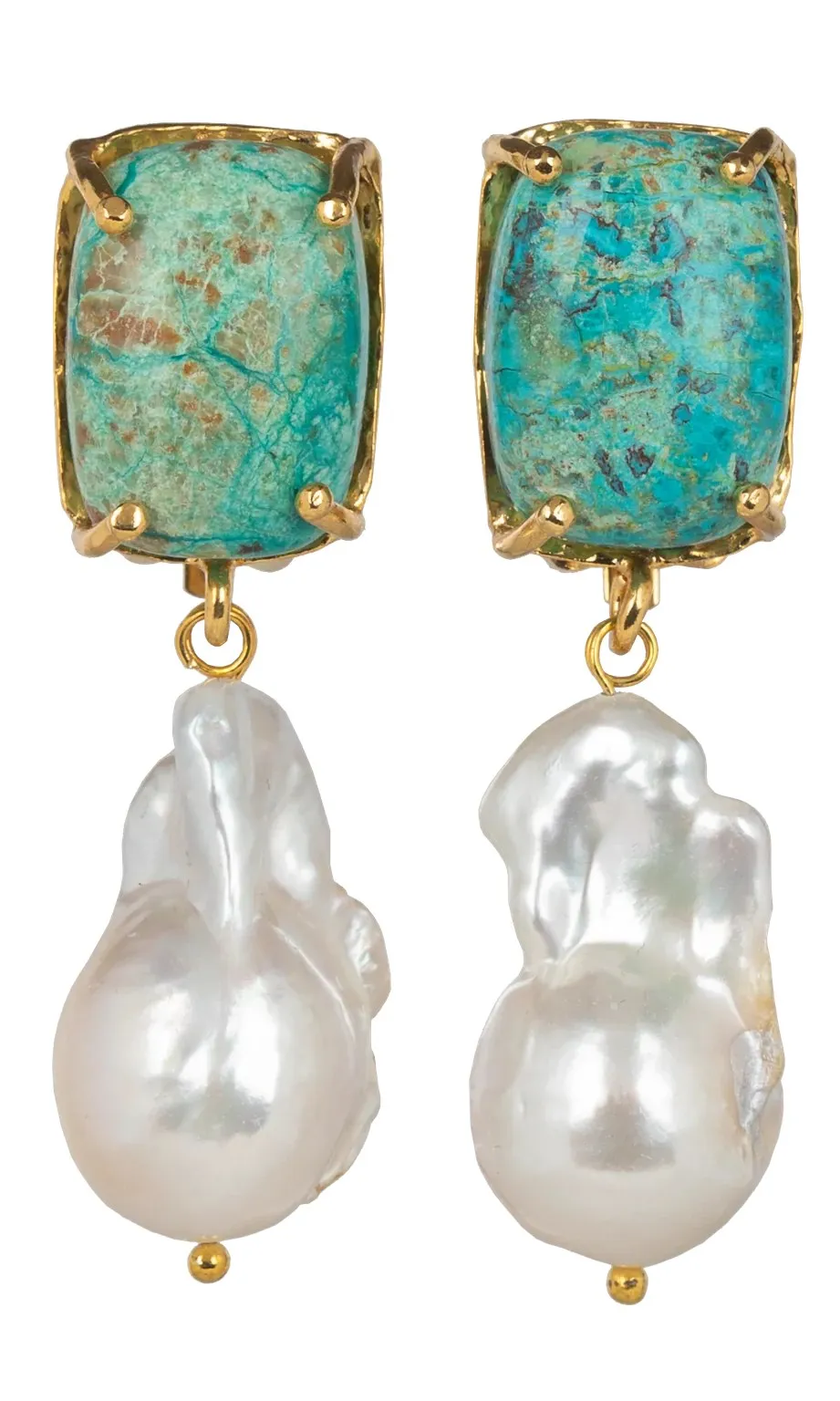Christie Nicolaides Piccola Earrings - Turquoise
