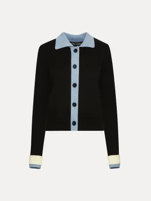 Color Block Cardigan