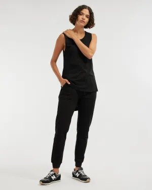 Denver Full Length Jogger - Black