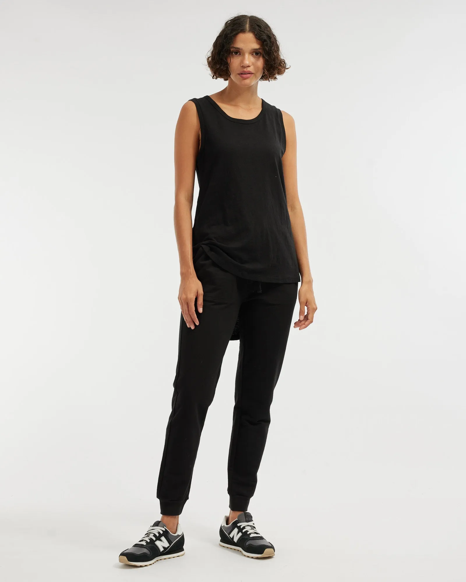 Denver Full Length Jogger - Black