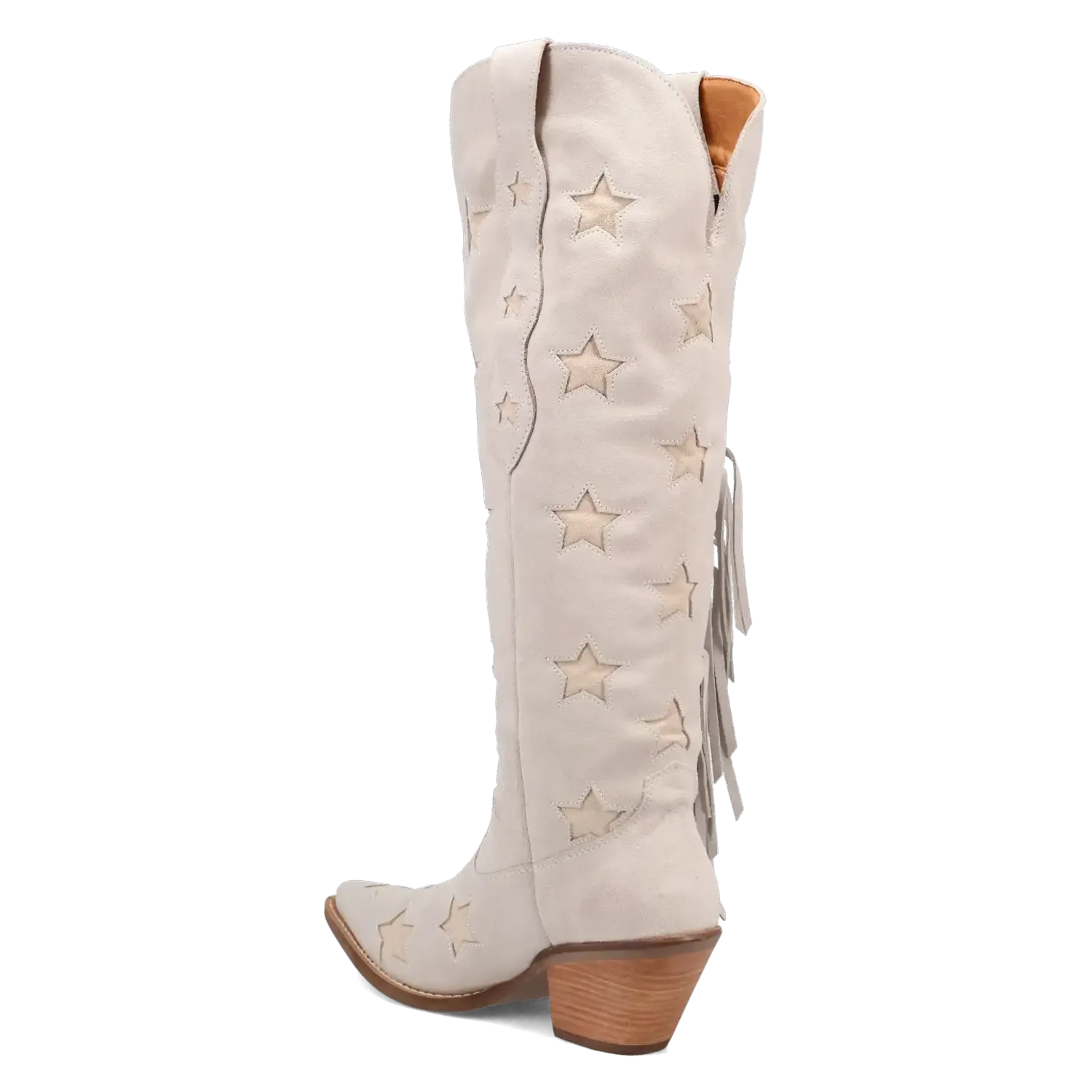 Dingo Super Star - Women's Suede Leather Cowgirl Boots