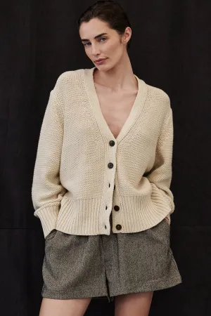 HUGO CLAY KNIT CARDIGAN