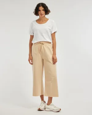 Jamie Wide Leg Pant - Hummus