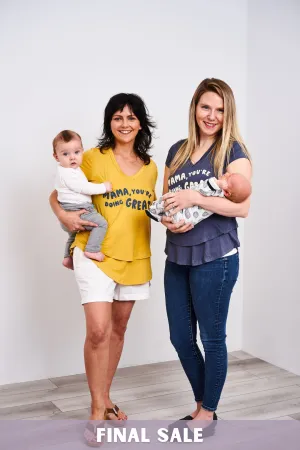 Latched Mama Mama You're Doing Great Nursing Tee - Final Sale
