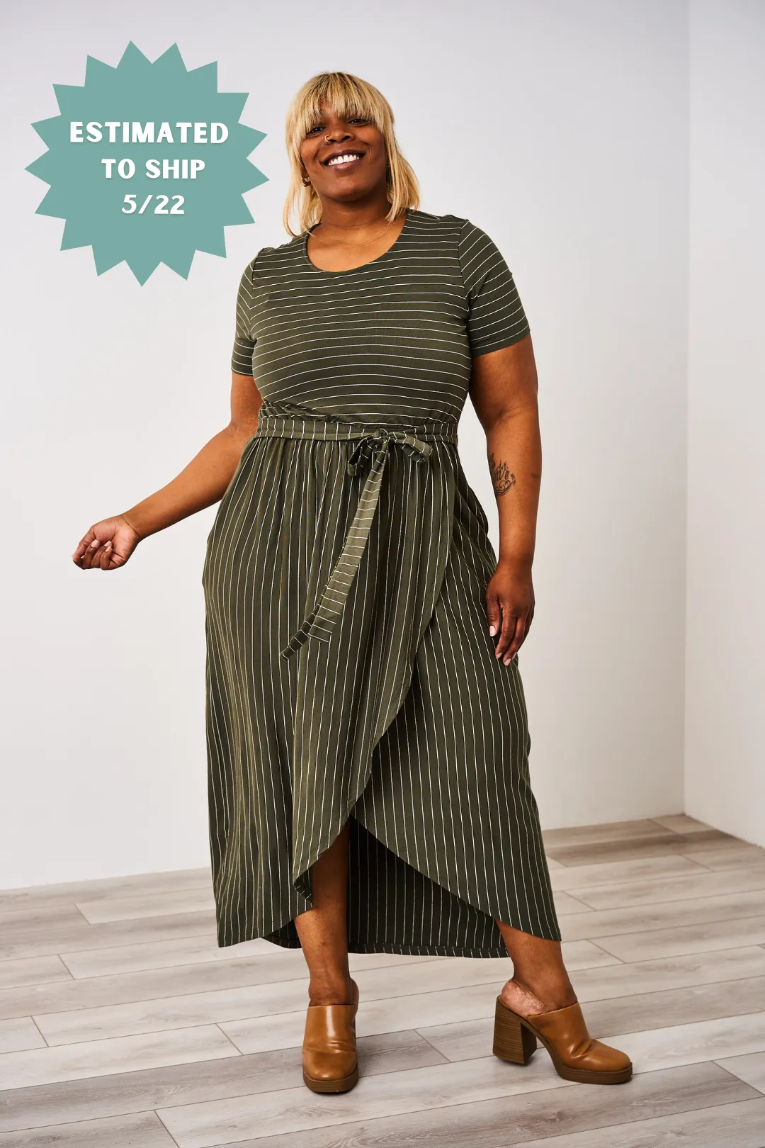 Latched Mama Petal Maxi Nursing Dress