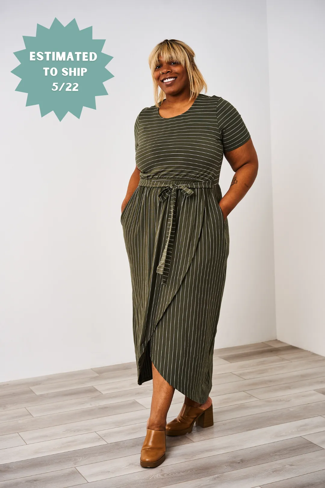 Latched Mama Petal Maxi Nursing Dress