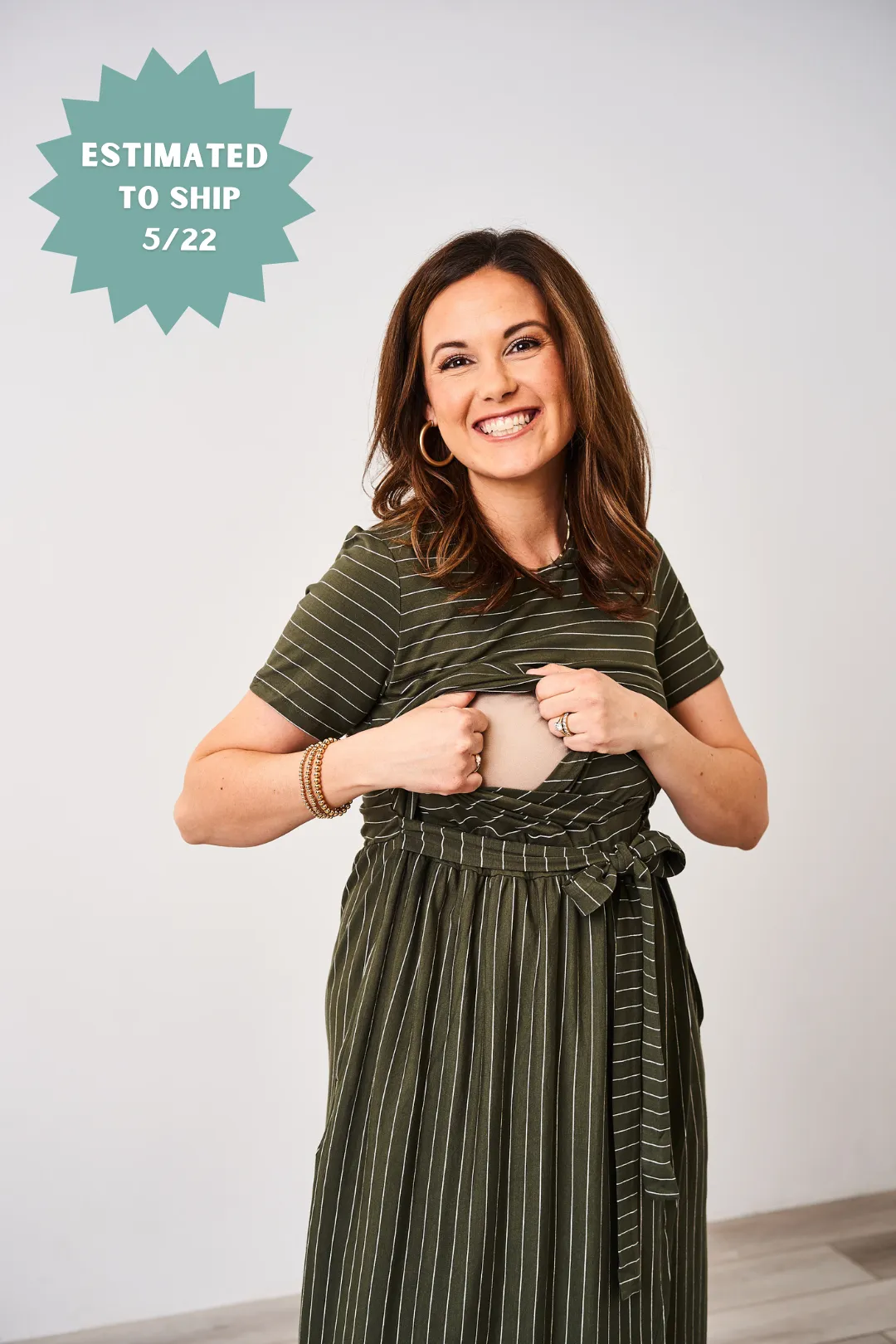 Latched Mama Petal Maxi Nursing Dress