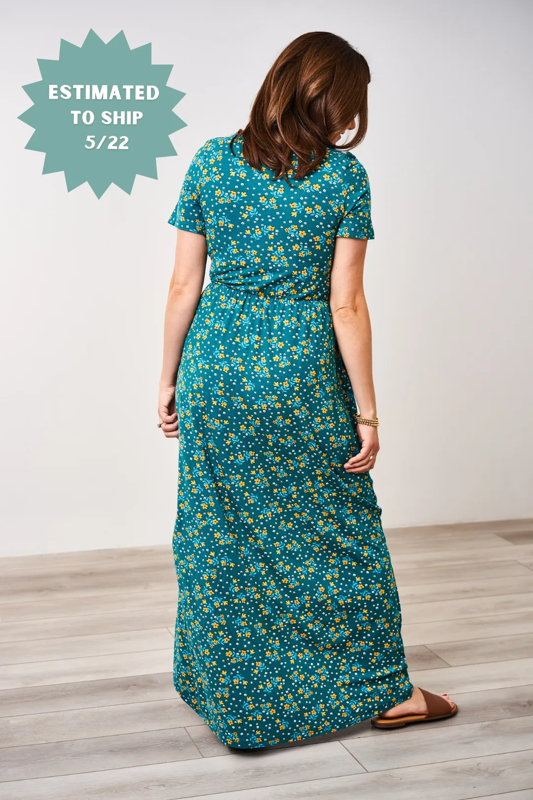 Latched Mama Petal Maxi Nursing Dress