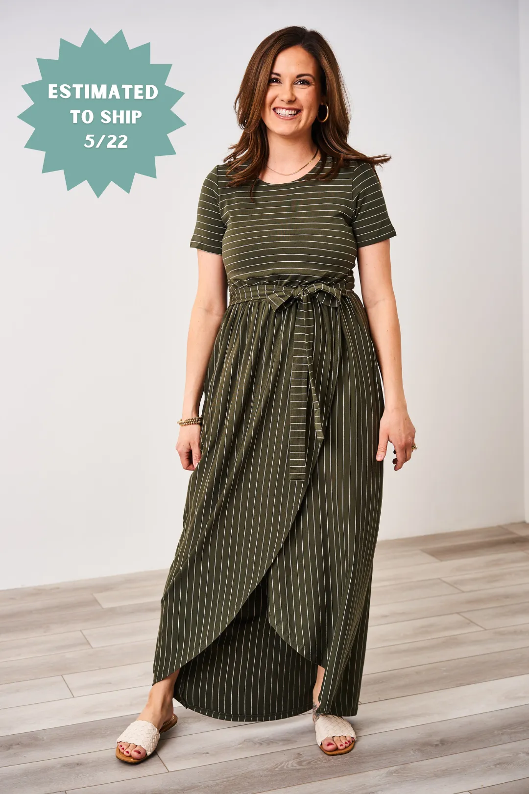 Latched Mama Petal Maxi Nursing Dress