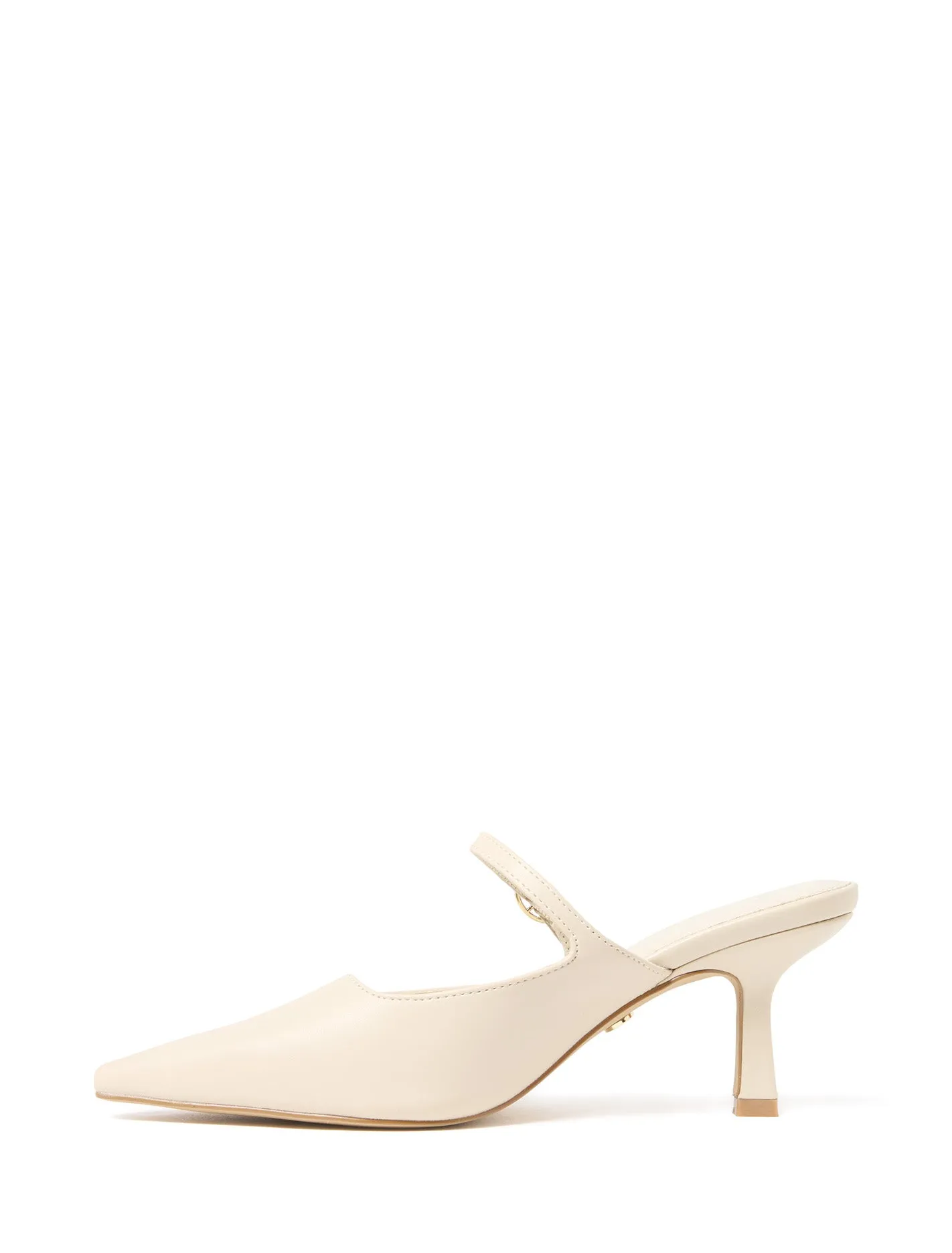 Leandra Instep Strap Mule Heel
