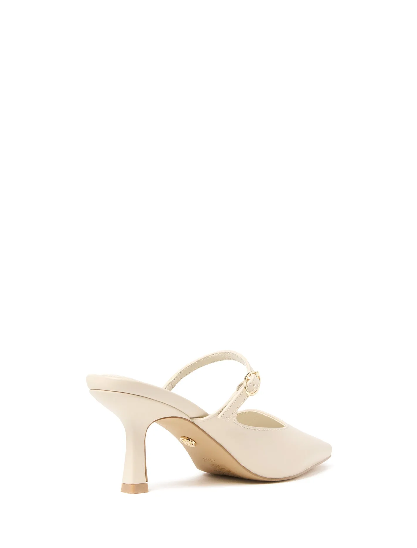 Leandra Instep Strap Mule Heel