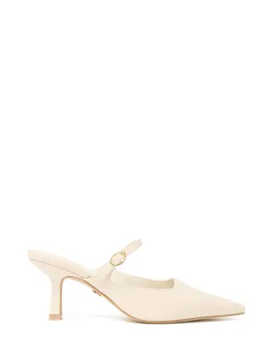 Leandra Instep Strap Mule Heel