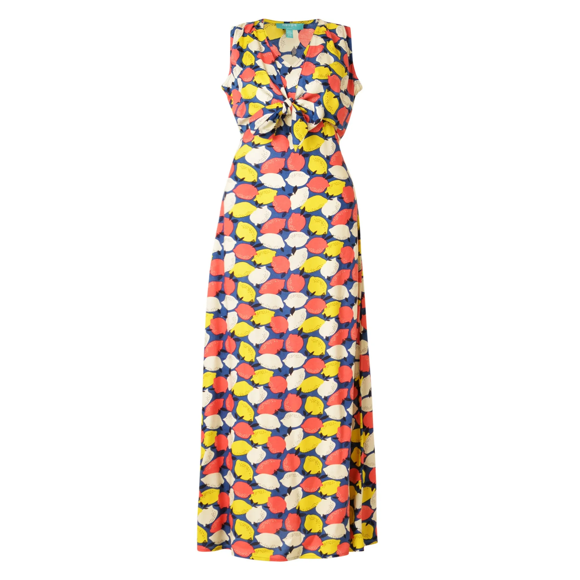 Lemonade Maxi Dress Navy Multi