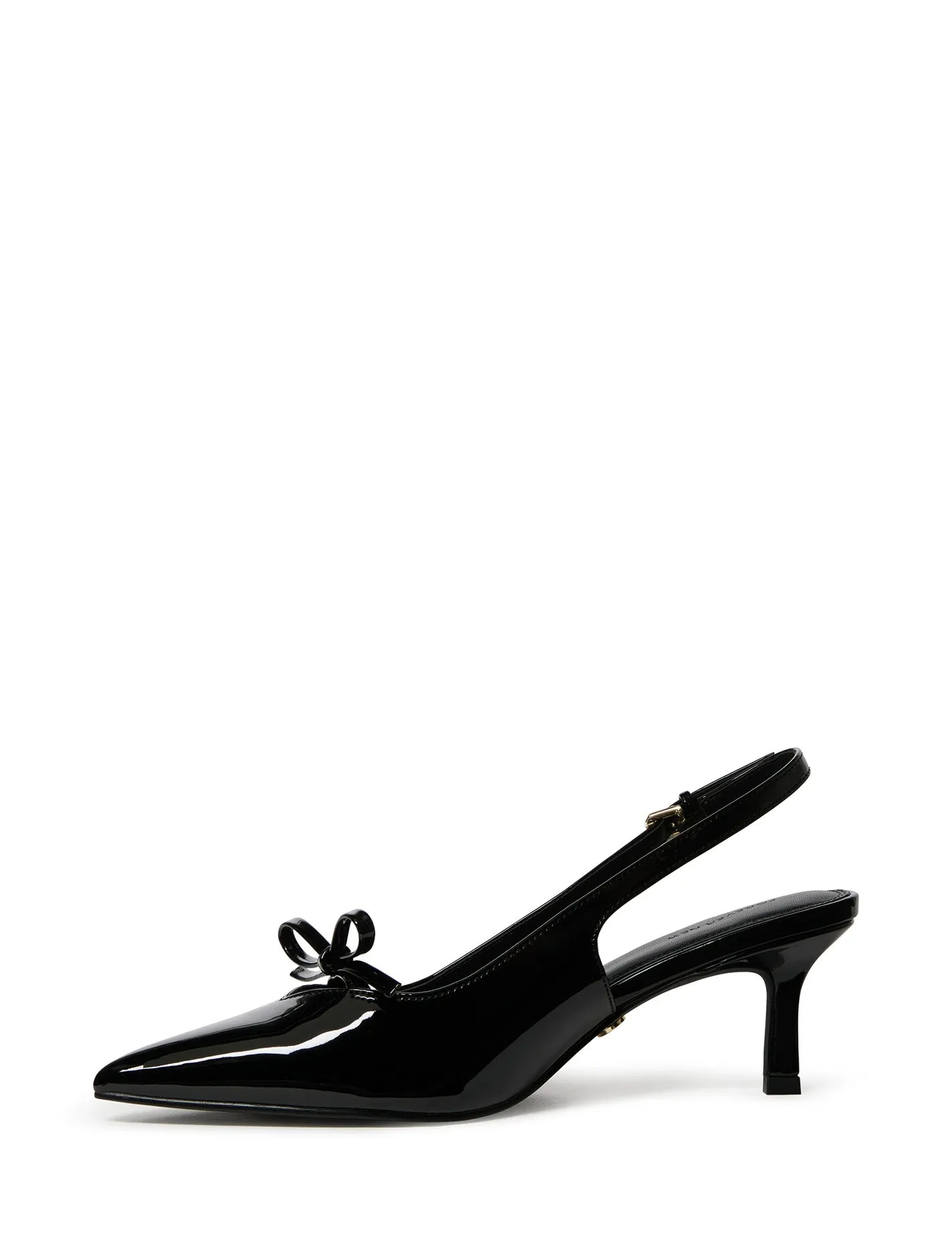 Margo Bow Trim Slingback Heel