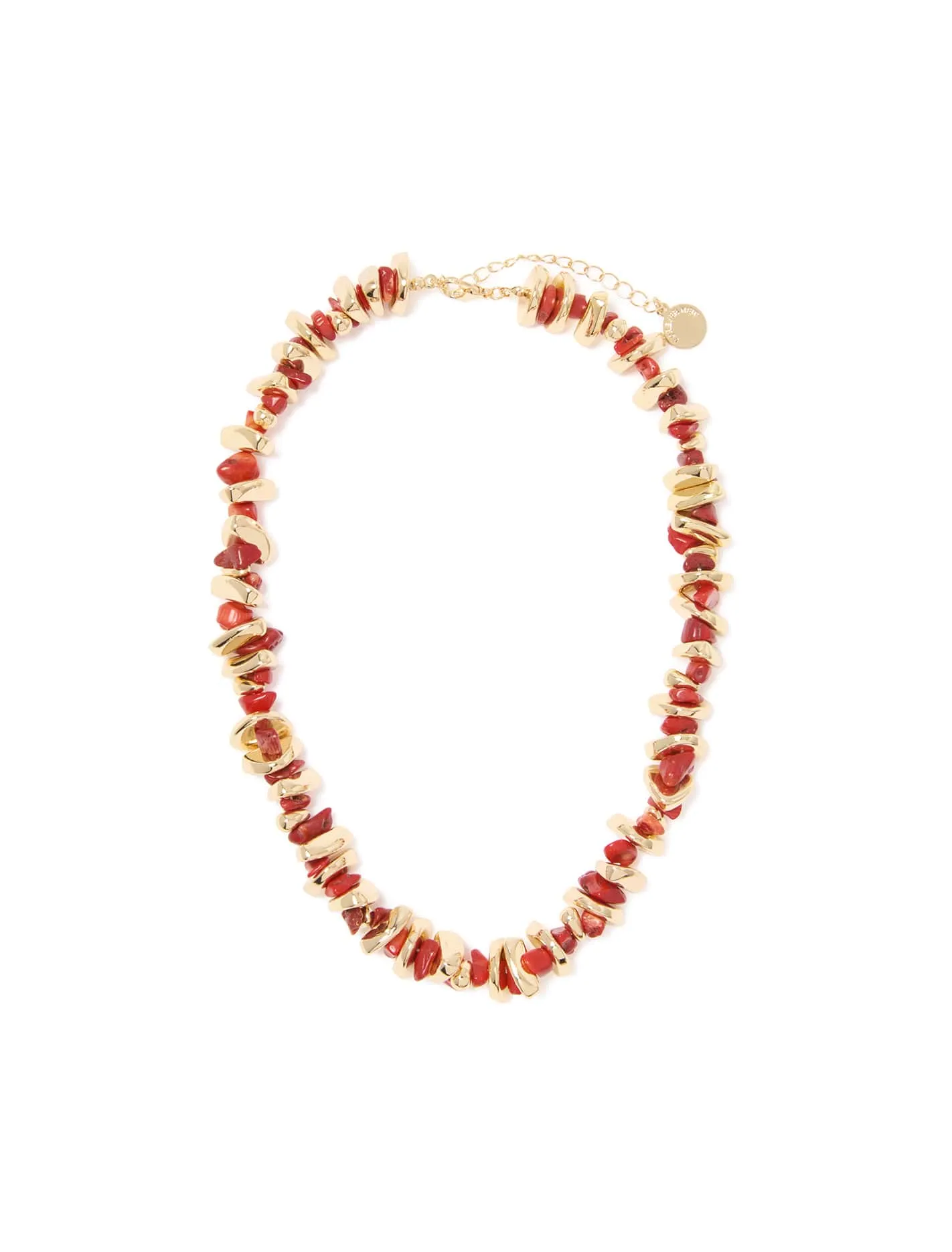 Maven Metal & Stone Necklace