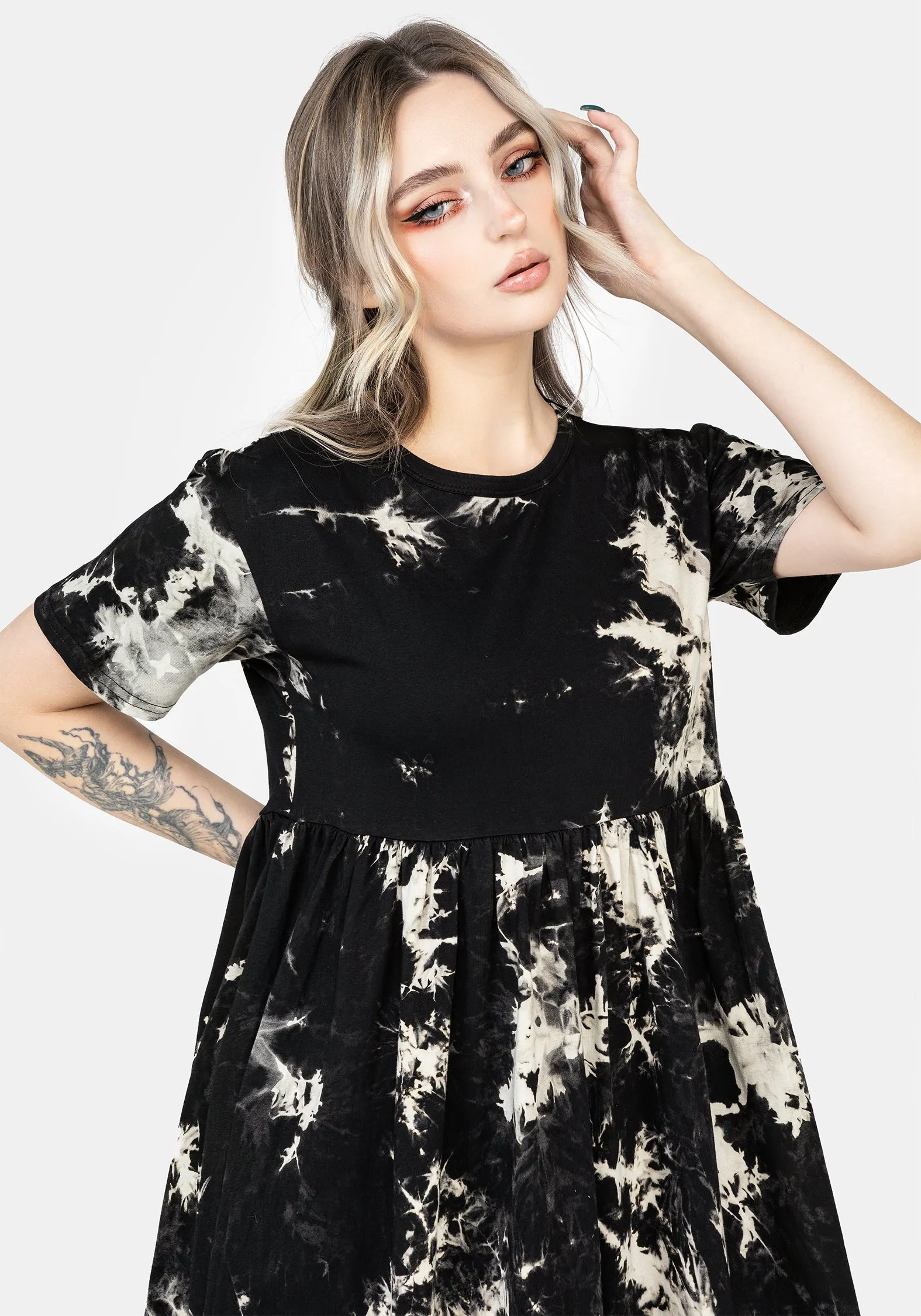 Moodswing Tie Dye Midi Dress