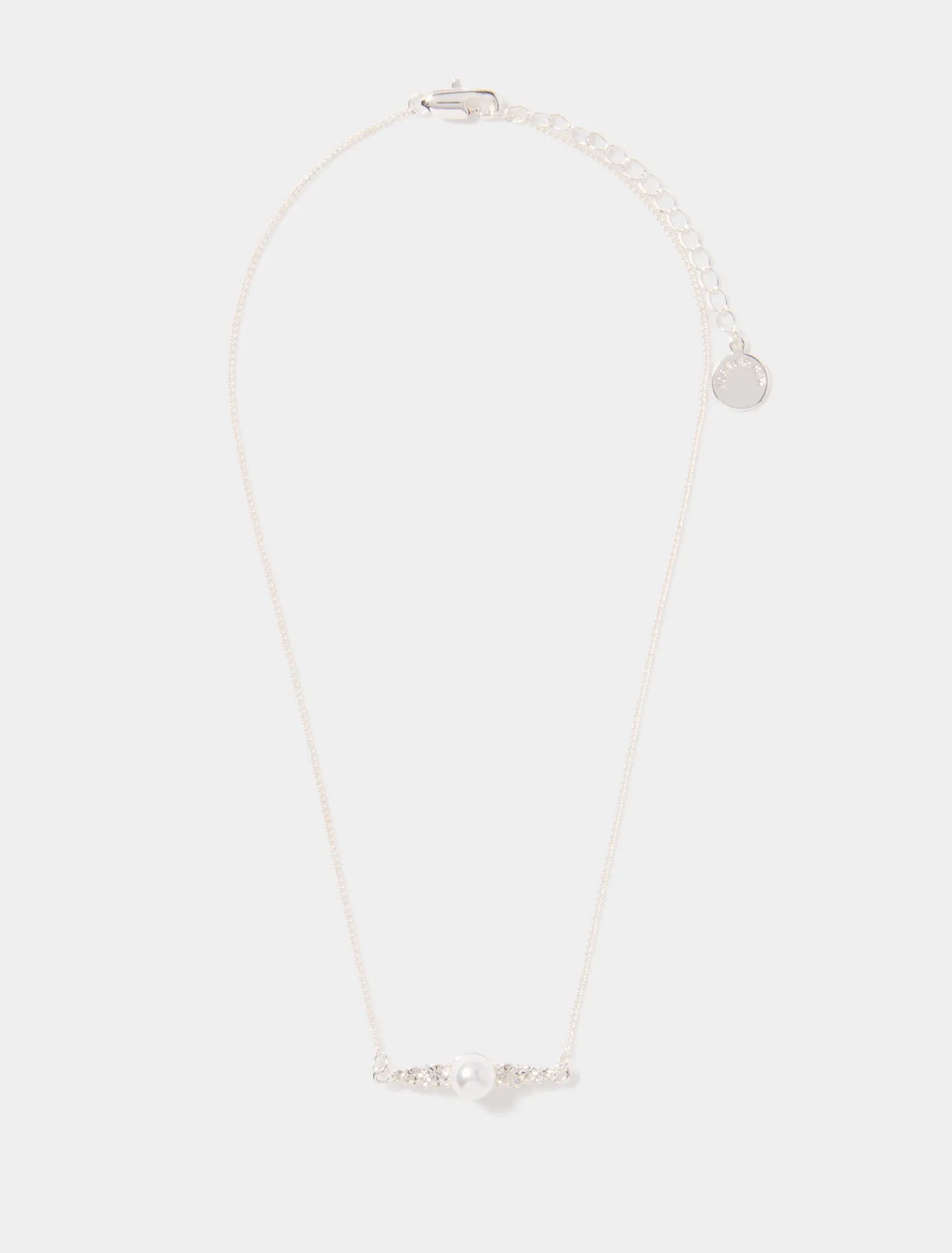 Naomi Pearl Stone Necklace