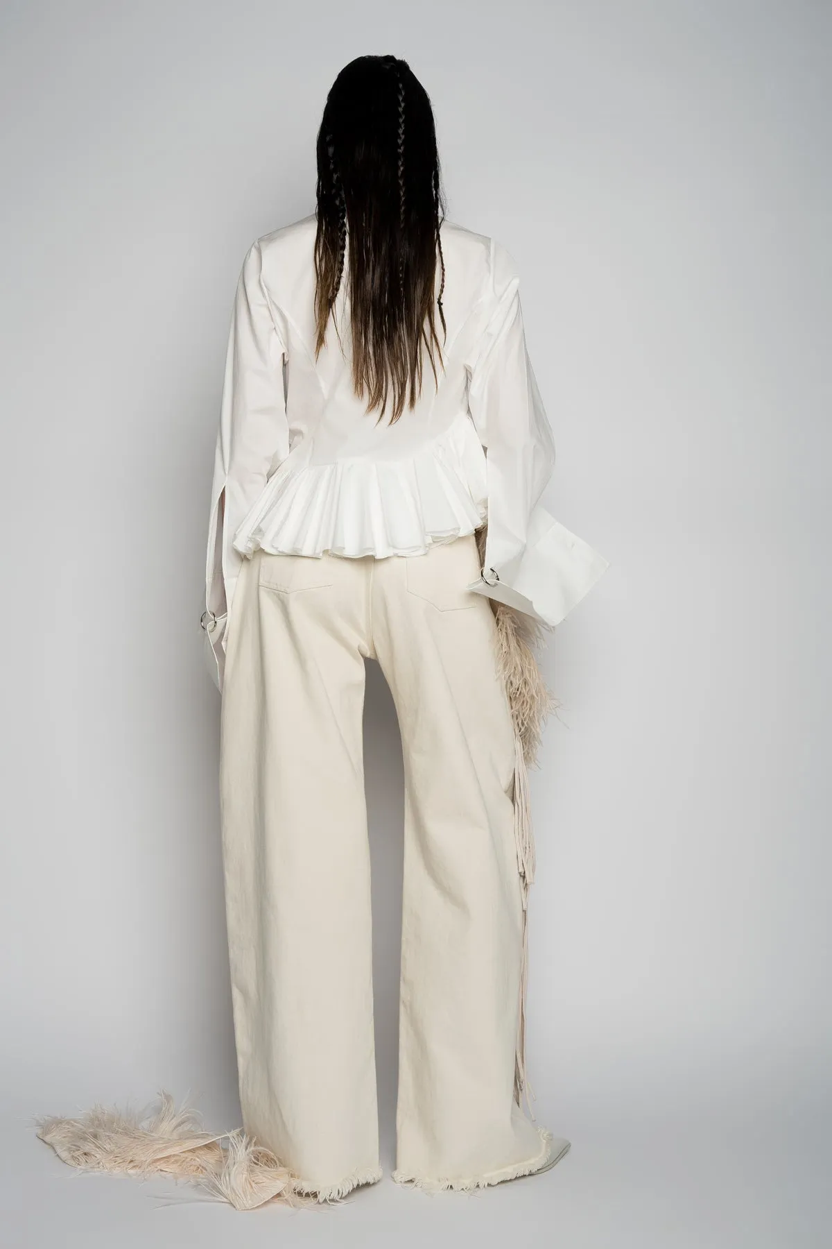 OFF-WHITE BOYFRIENDS TROUSERS