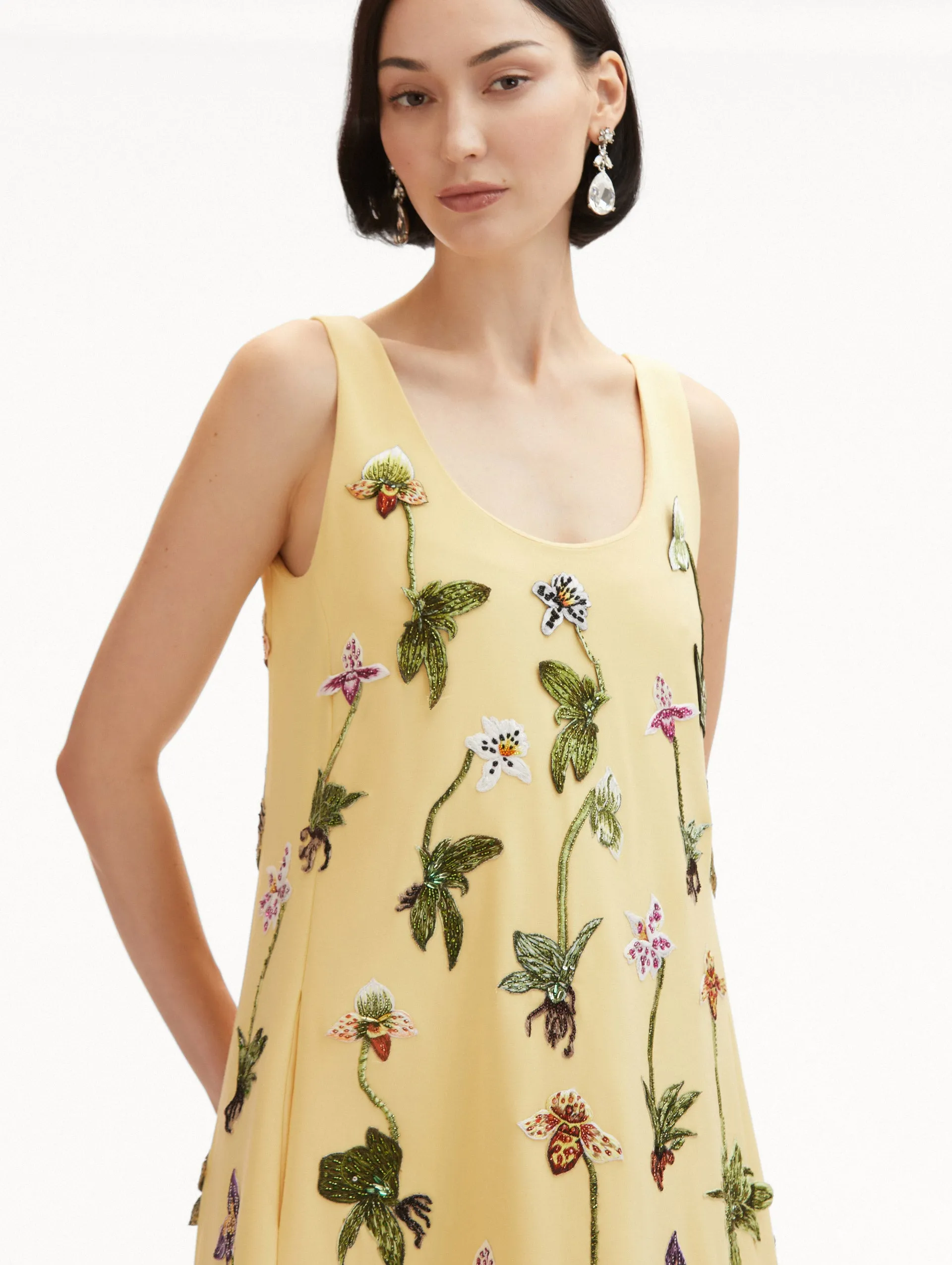 Orchid Threadwork Gown