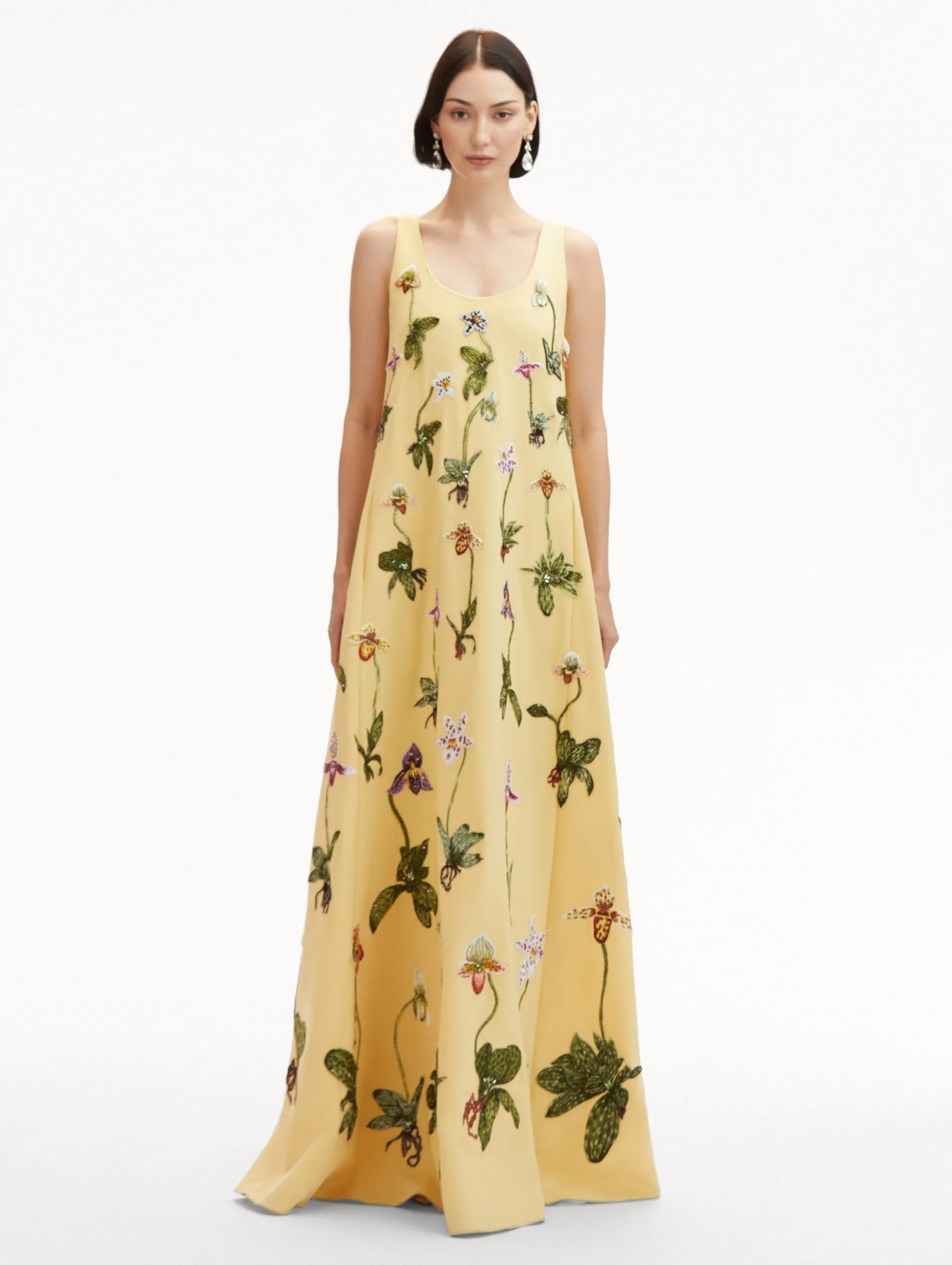 Orchid Threadwork Gown