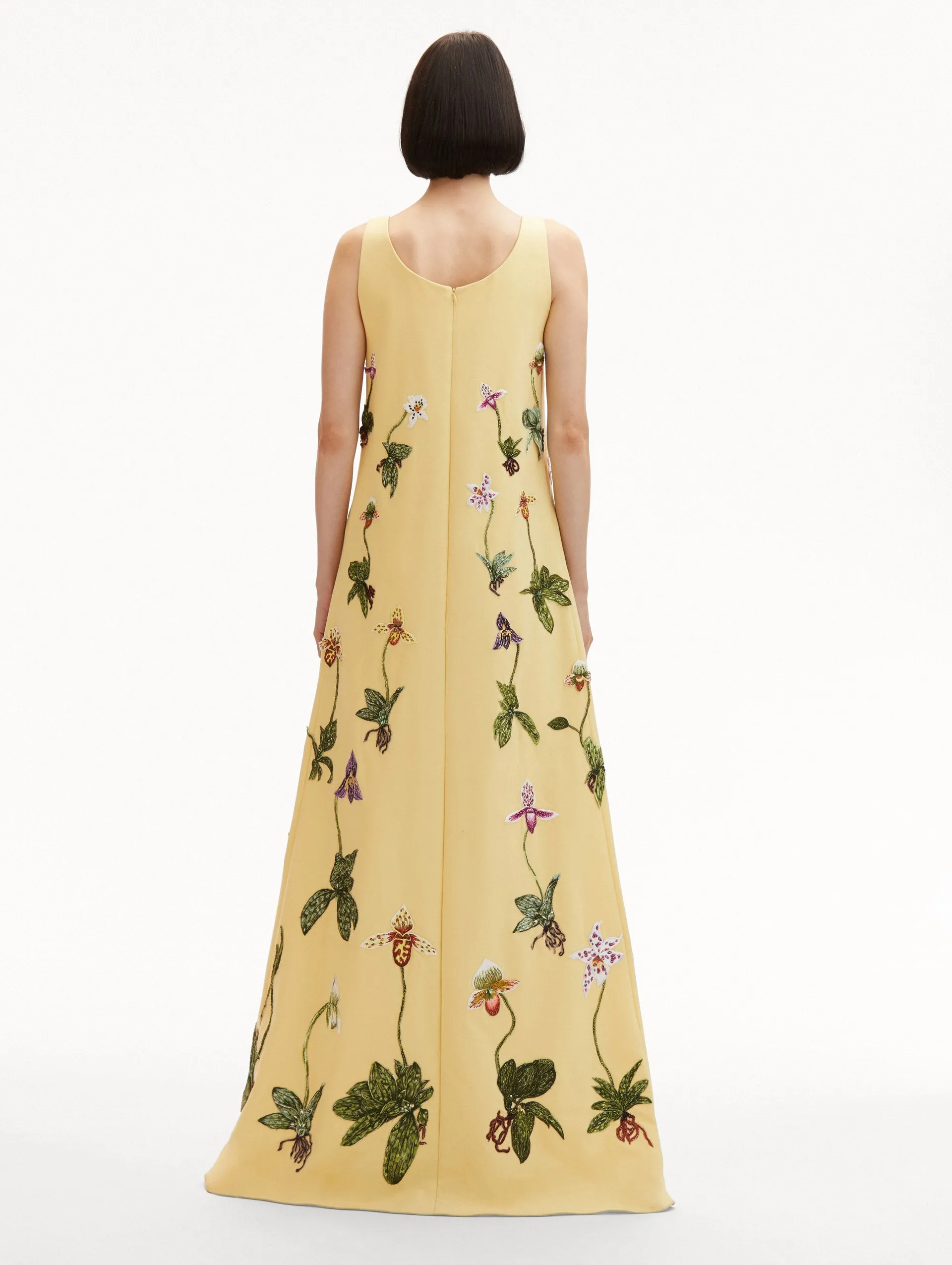 Orchid Threadwork Gown