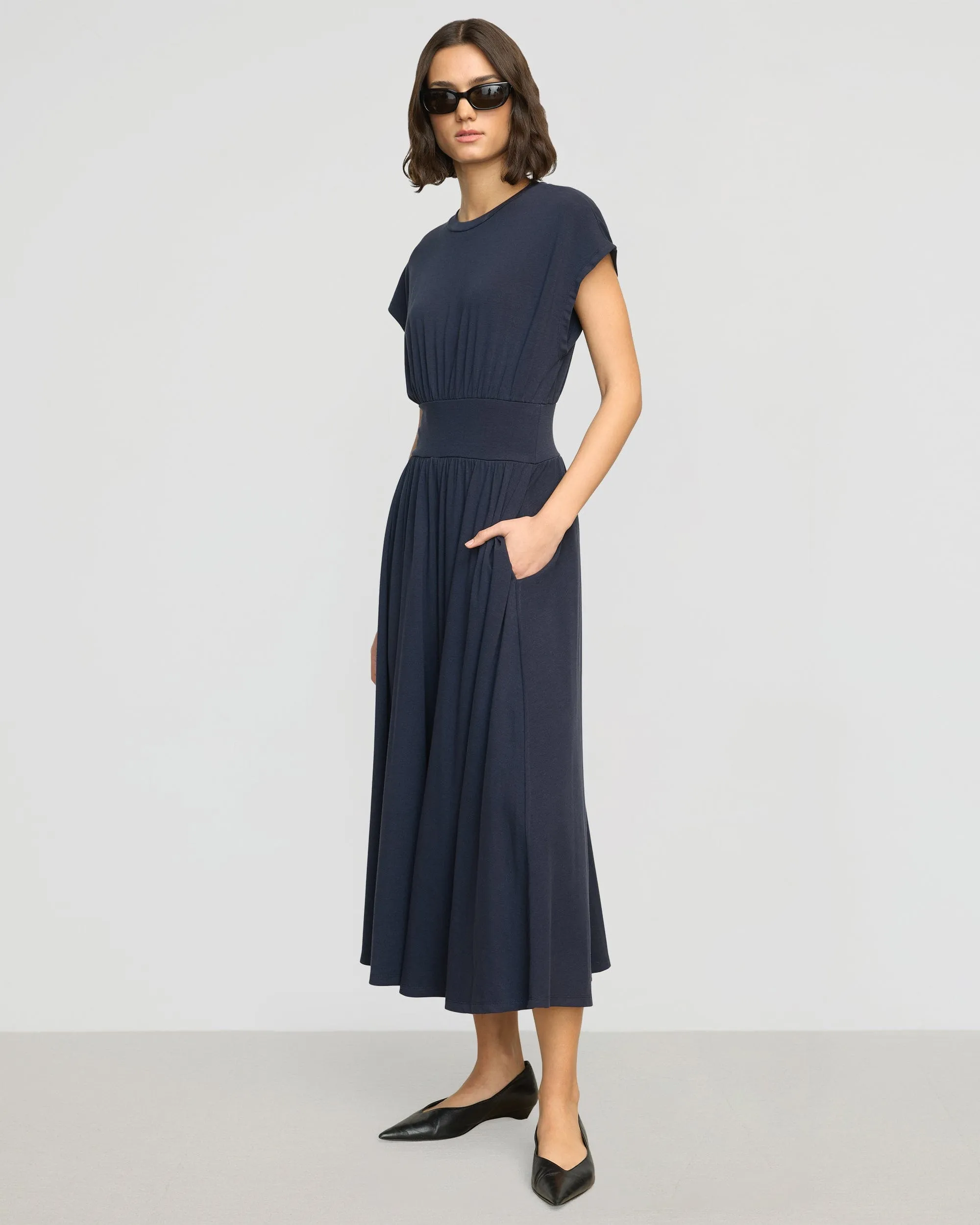 Prima Jersey Midi Dress