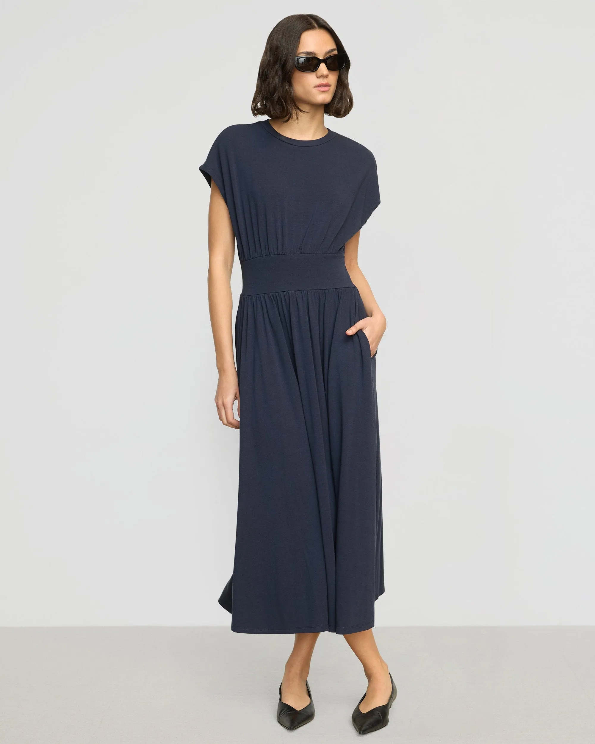 Prima Jersey Midi Dress