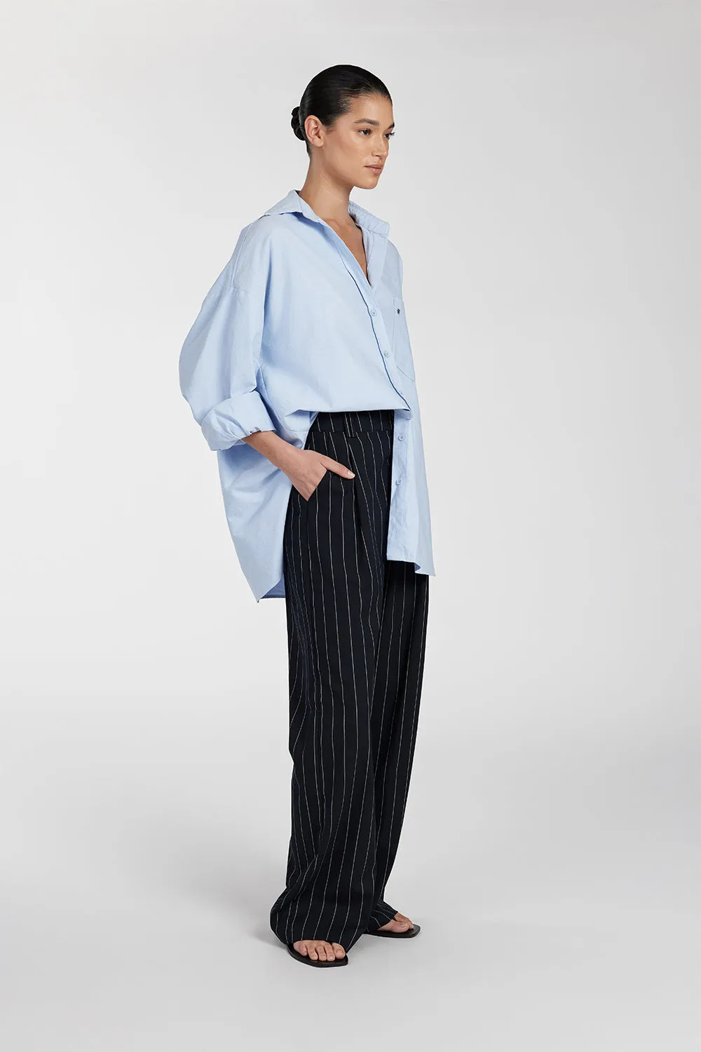 SANDER NAVY STRIPE PANT