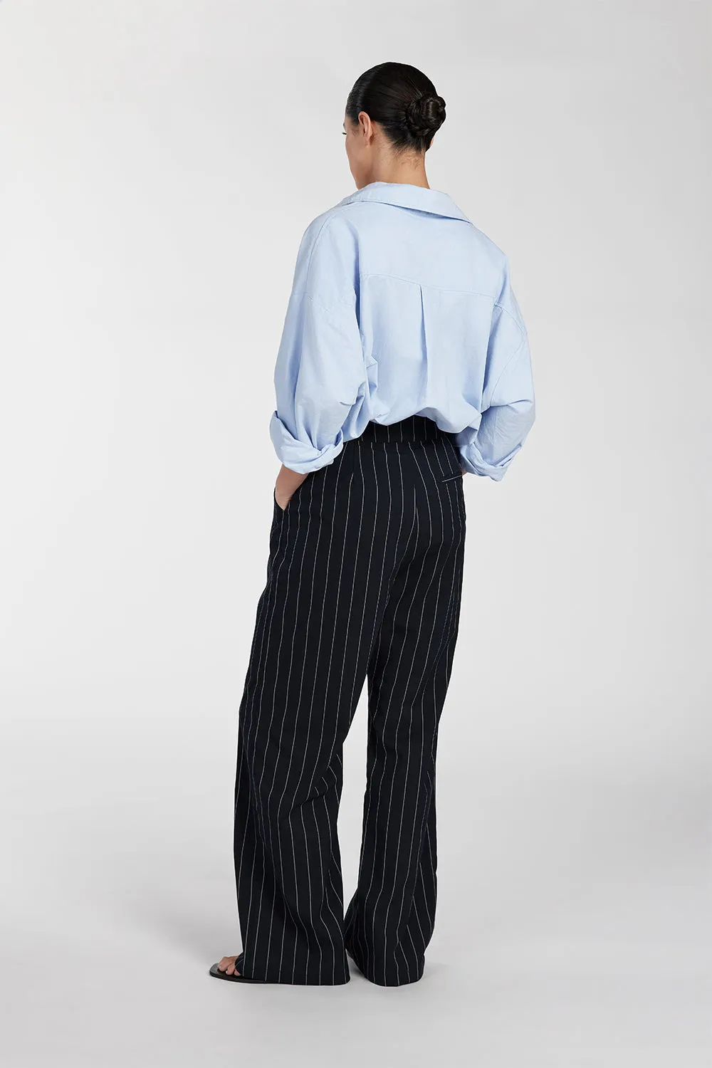 SANDER NAVY STRIPE PANT