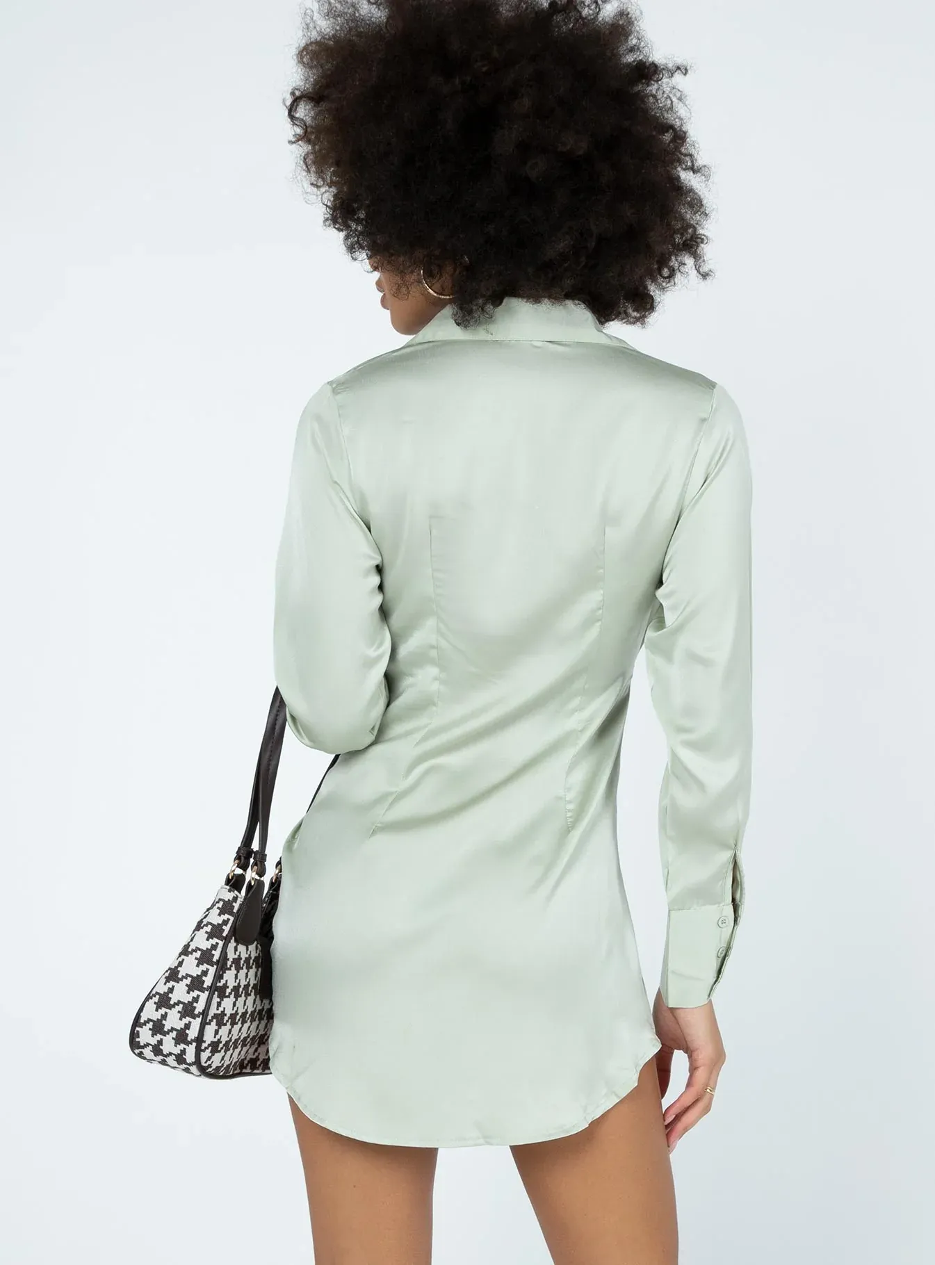 Sari Mini Dress Green