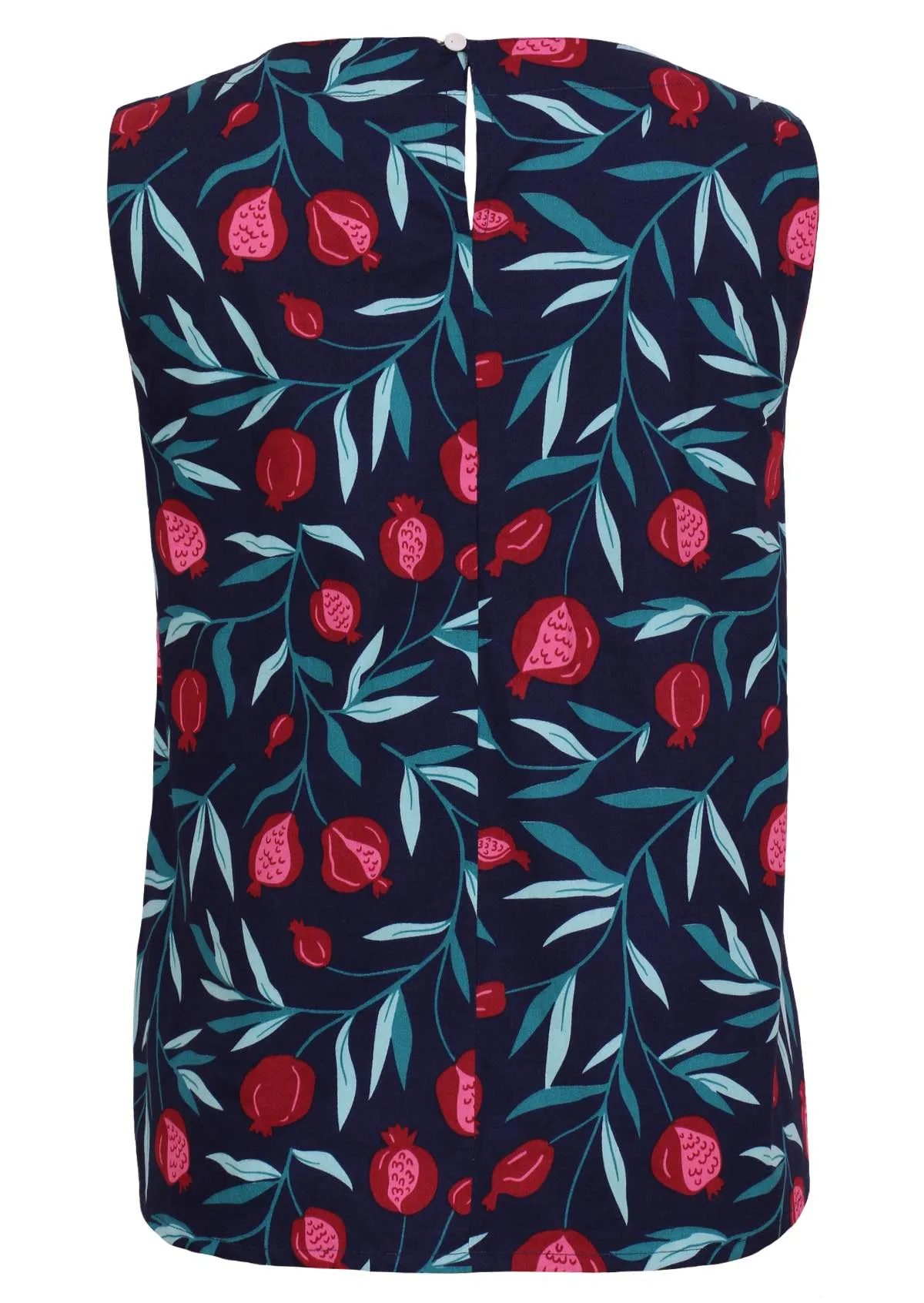 Seconds Eden Top Pomegranate