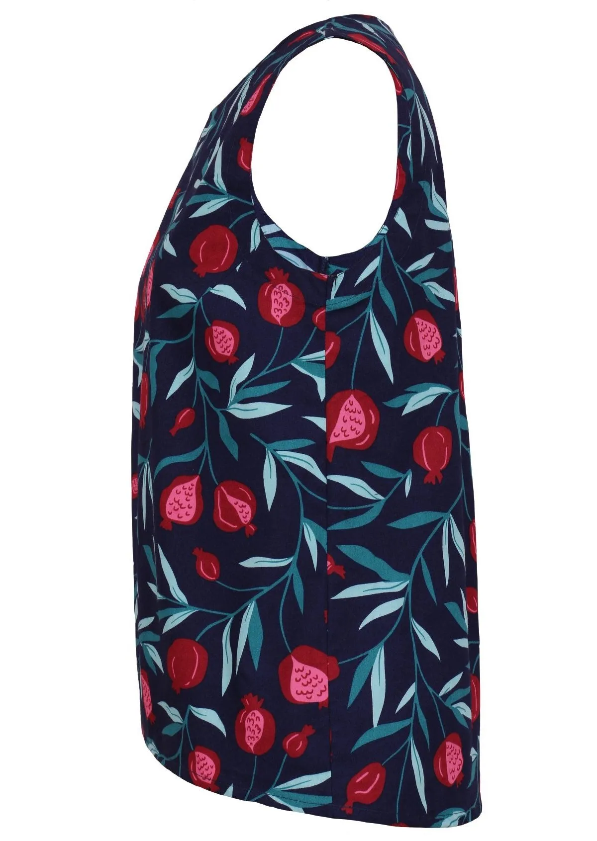 Seconds Eden Top Pomegranate