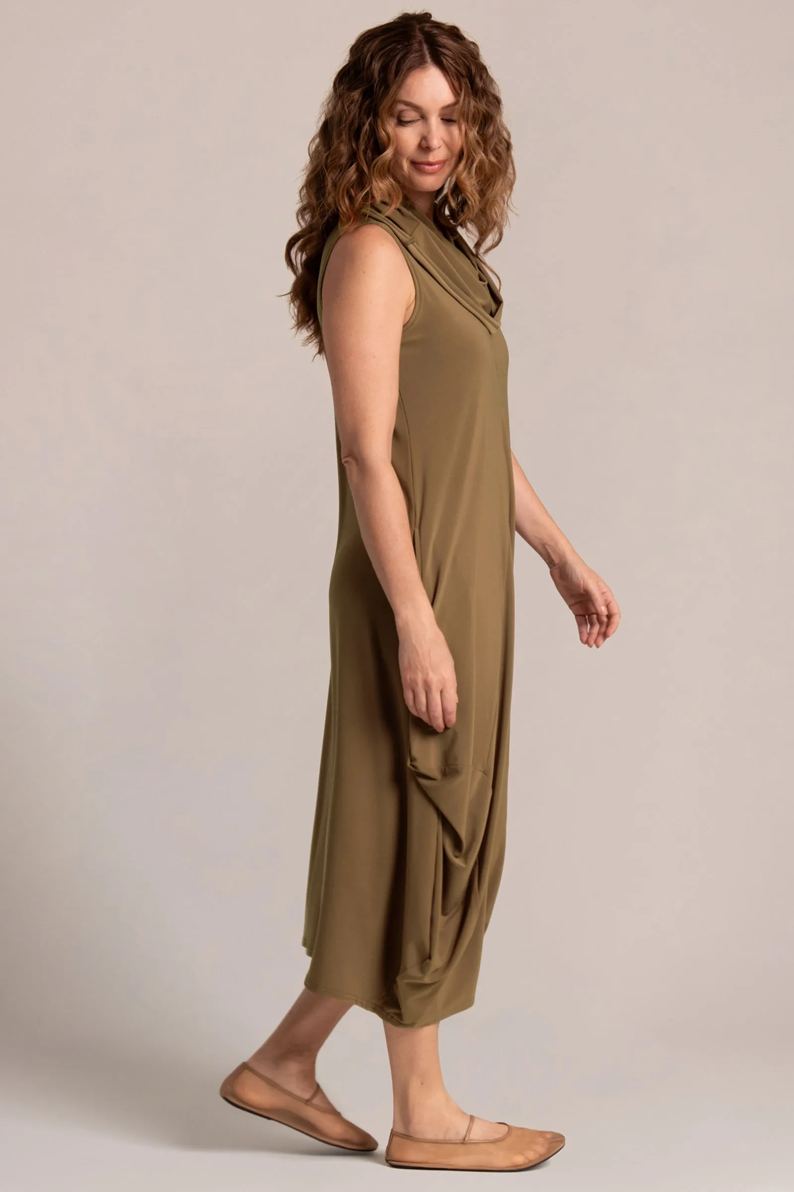 Sleeveless Dream Dress | Sepia
