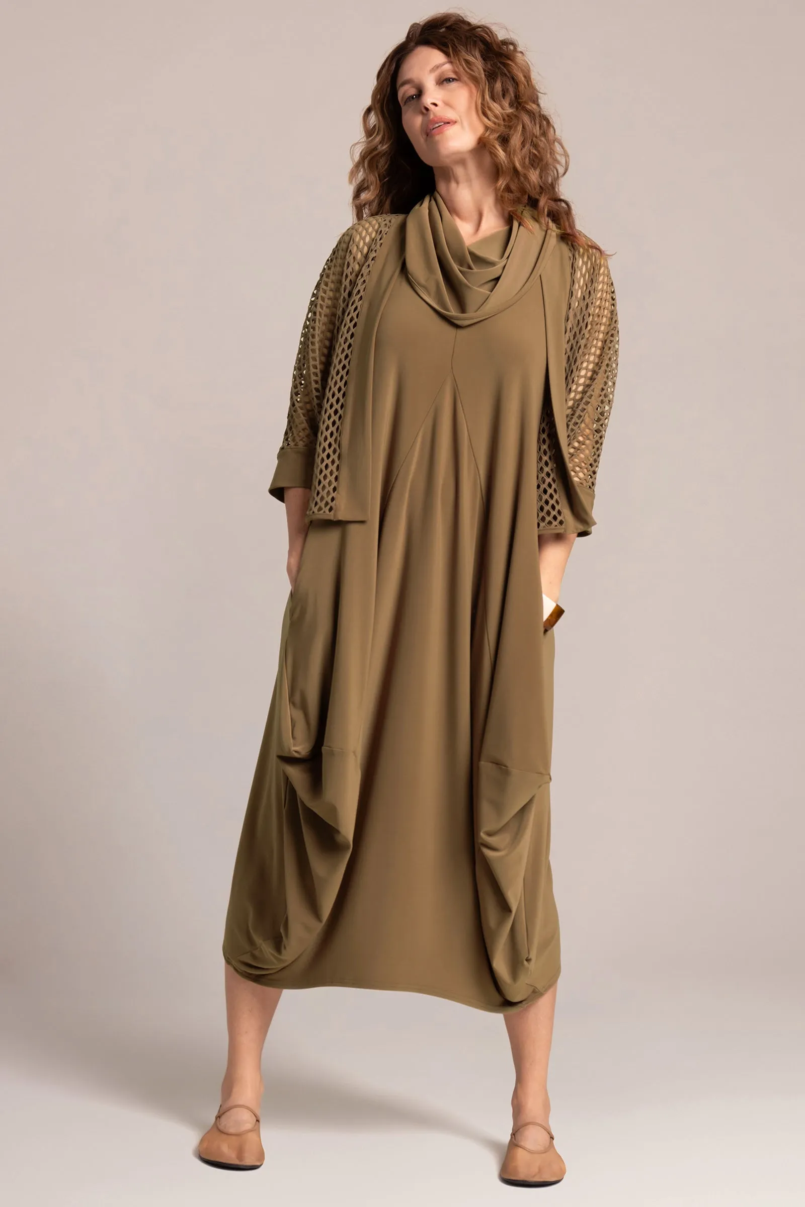Sleeveless Dream Dress | Sepia