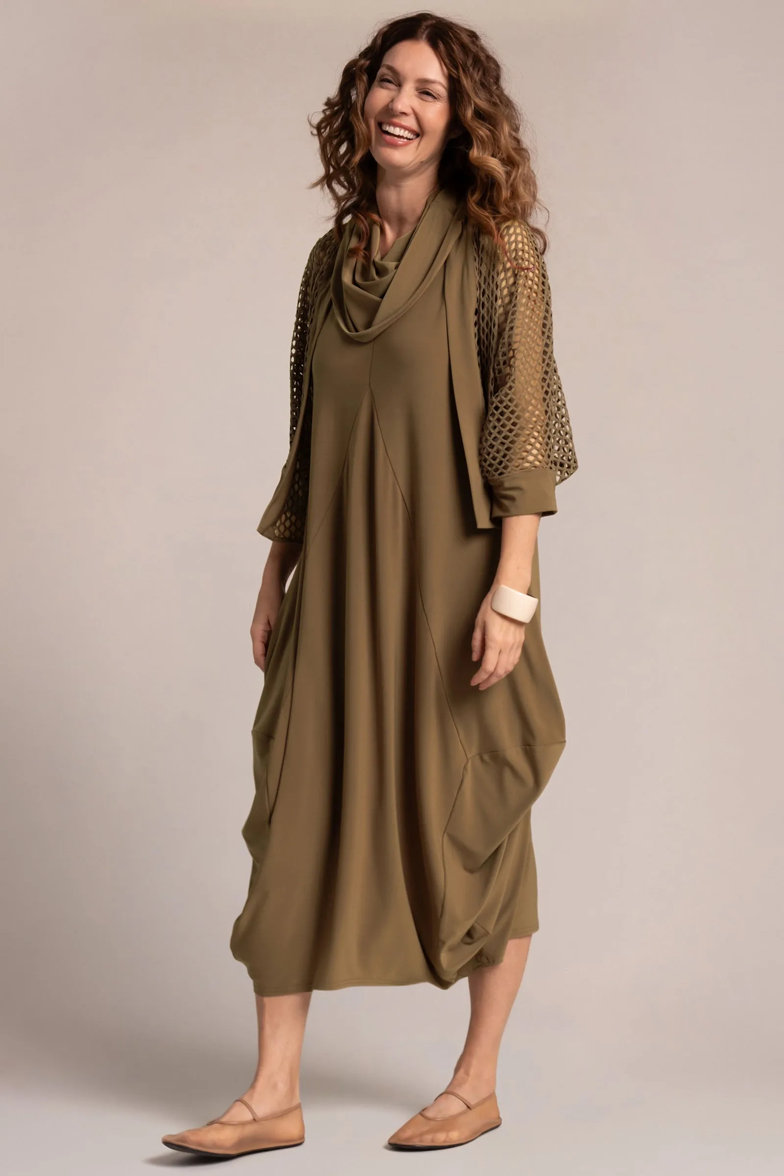 Sleeveless Dream Dress | Sepia