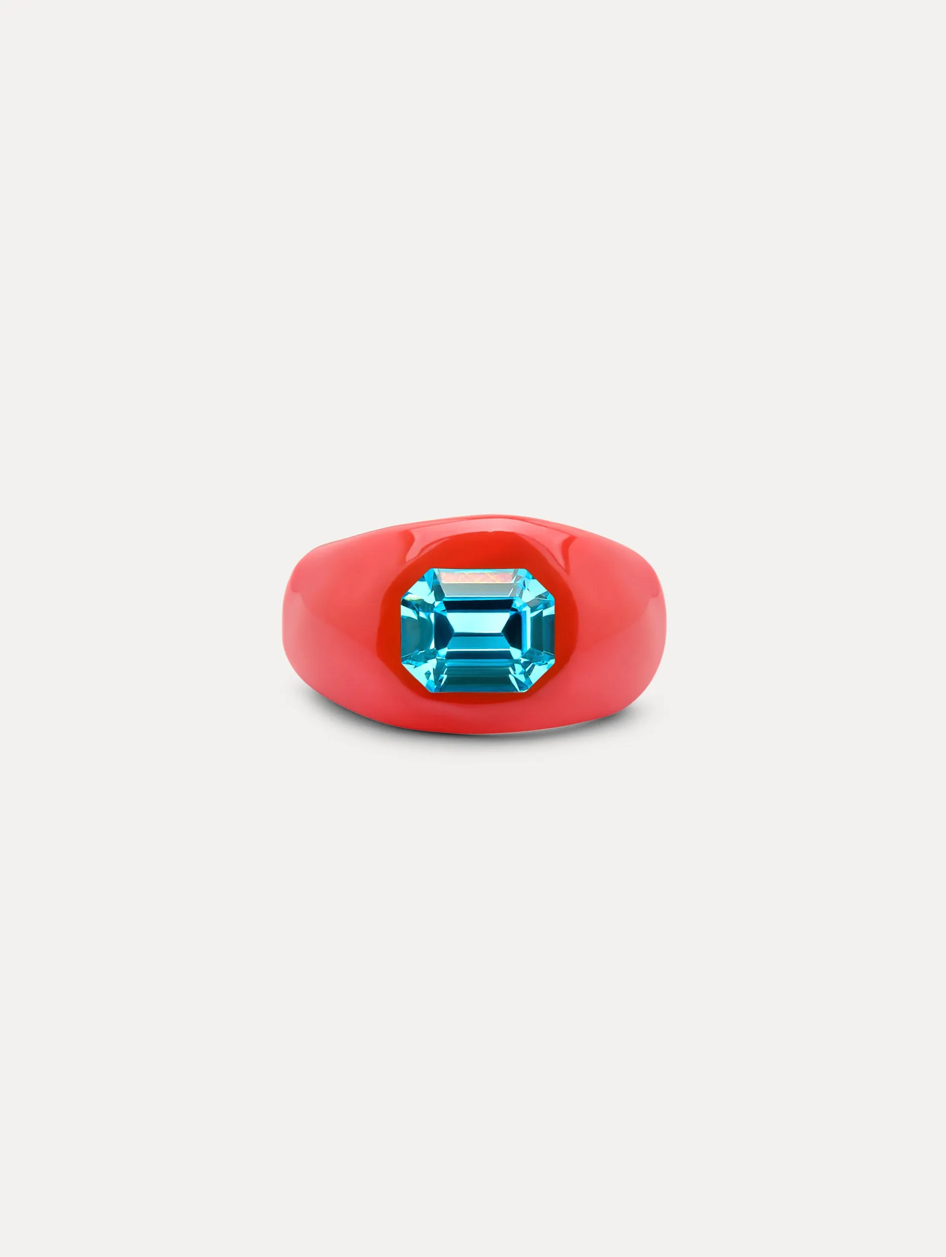 Small Enamel Ring