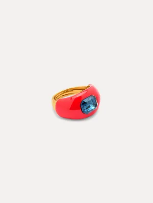 Small Enamel Ring