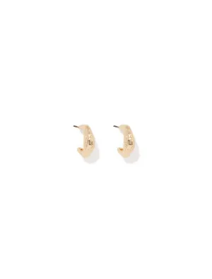 Terri Texture Hoop Earrings